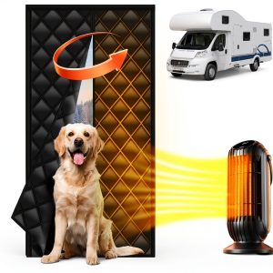 ESUDNT RV Insulated Door Cover for RVs-0