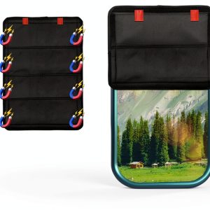 RV Window Cover FDKJEJC Magnetic Folding Design-0