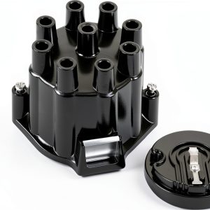 Distributor Cap Rotor Kit ACCEL Black Plastic-0