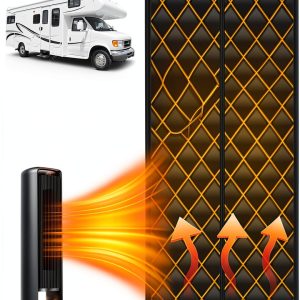 RV Insulated Door Cover EJYTRVT Thermal Curtain-0