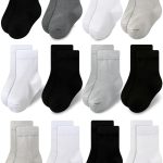 Cotton Crew Socks KidComfort Unisex Baby Toddler 12‑Pair Assorted-0