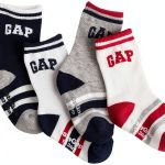 Gap Baby Boys Crew Socks with Logo Soft Stretch Knit – 6-12 Months,-0